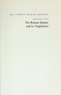 cover of the book The Roman Empire and its Neighbors