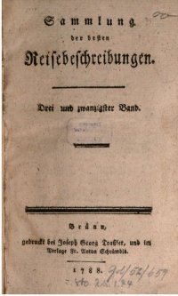 cover of the book Sammlung der besten Reisebeschreibungen