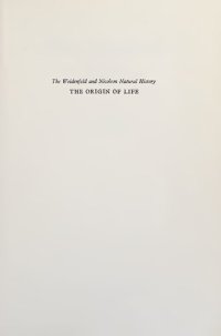 cover of the book The Origin of Life