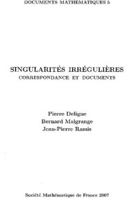 cover of the book Singularités Irrégulières