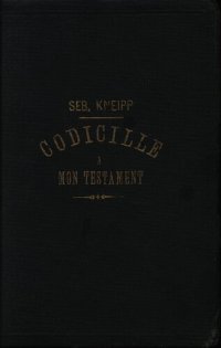 cover of the book Codicille a mon testament