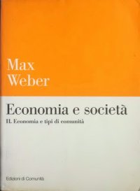 cover of the book Economia e società. Economia e tipi di comunità