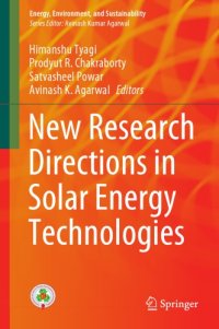 cover of the book New Research Directions In Solar Energy Technologies