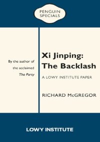 cover of the book Xi Jinping: The Backlash