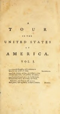 cover of the book A Tour in the United States of America