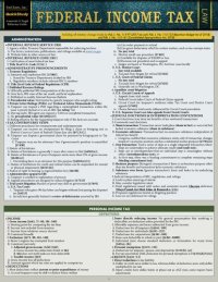 cover of the book Federal Income Tax: A QuickStudy Laminated Law Reference