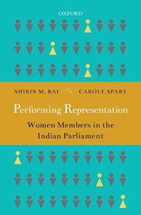 cover of the book Performing Representation: Women Members in the Indian Parliament