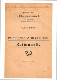 cover of the book Principes d'Alimentation Rationelle