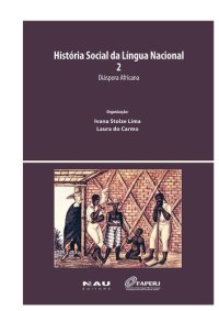 cover of the book História Social da Língua Nacional 2: Diáspora Africana