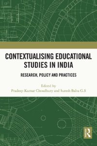 cover of the book Contextualising Educational Studies in India: Research, Policy and Practices