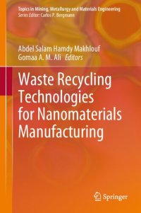 cover of the book Waste Recycling Technologies for Nanomaterials Manufacturing