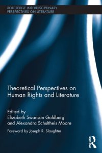 cover of the book Theoretical Perspectives on Human Rights and Literature