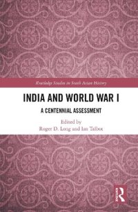 cover of the book India and World War I: A Centennial Assessment