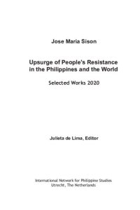 cover of the book Upsurge of People’s Resistance in the Philippines and the World - Selected Works 2020