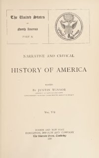 cover of the book Narrative and Critical History of America