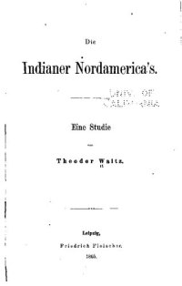 cover of the book Die Indianer Nordamerica's. Eine Studie