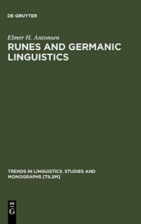 cover of the book Runes and Germanic Linguistics (Trends in Linguistics. Studies and Monographs [Tilsm])