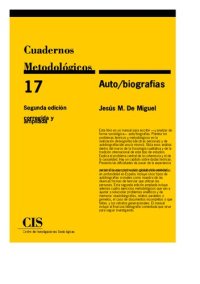 cover of the book Auto/biografías