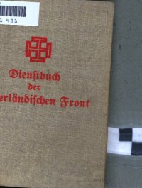 cover of the book Dienstbuch der Vaterländischen Front