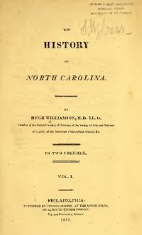 cover of the book The History of North Carolina