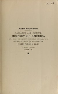 cover of the book Narrative and Critical History of America