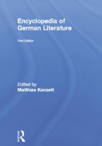 cover of the book Encyclopedia of German Literature