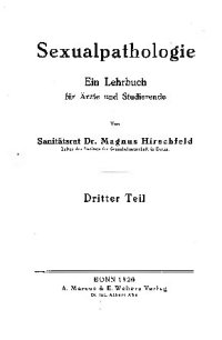 cover of the book Sexualpathologie : Ein Lehrbuch für Ärzte und Studierende : Teil 3