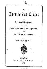 cover of the book Die Chemie des Bieres