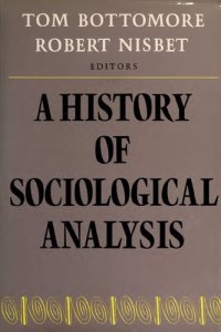 cover of the book A history of sociological analysis