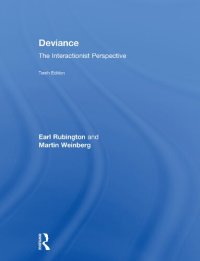 cover of the book Deviance: The Interactionist Perspective