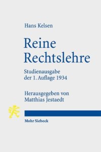 cover of the book Reine Rechtslehre. Einleitung in die rechtswissenschaftliche Problematik