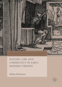 cover of the book Suicide, Law, and Community in Early Modern Sweden (World Histories of Crime, Culture and Violence)