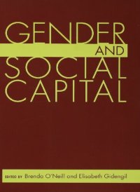 cover of the book Gender and Social Capital