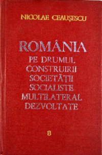 cover of the book România pe drumul construirii societății socialiste multilateral dezvoltate. Rapoarte, cuvîntări, articole