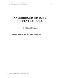 cover of the book AN ABRIDGED HISTORY OF CENTRAL ASIA