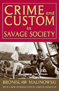 cover of the book Crime and Custom in Savage Society