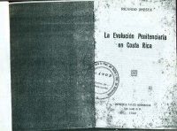 cover of the book La evolución penitenciaria en Costa Rica