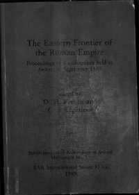 cover of the book The Eastern frontier of the Roman empire : proceedings of a colloquium held at Ankara in September 1988