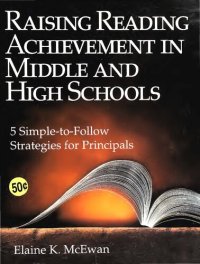 cover of the book Raising Reading Achievement in Middle and High Schools: Five Simple-to-Follow Strategies for Principals