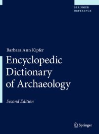 cover of the book Encyclopedic dictionary of archaeology