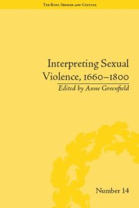 cover of the book Interpreting Sexual Violence, 1660–1800