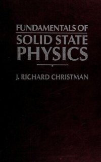 cover of the book Fundamentals of solid state physics