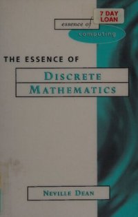 cover of the book The Essence of Discrete Mathematics