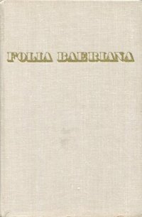 cover of the book Folia Baeriana III. Бэр и развитие естествознания.