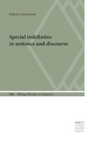 cover of the book Special Indefinites in Sentence and Discourse