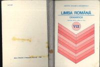 cover of the book Limba Română. Gramatică. Manual pentru clasa a VII-a