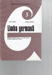 cover of the book Limba germană 3. Manual pentru anul III — clasa a VIII-a (a doua limbă de studiu)