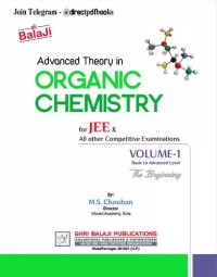 cover of the book Advance Theory in Organic Chemistry for JEE & All Other Competitive Examinations