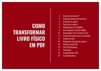 cover of the book Como transformar livro físico em PDF - Um guia passo-a-passo