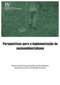 cover of the book Perspectivas para a implementação do Socioambientalismo